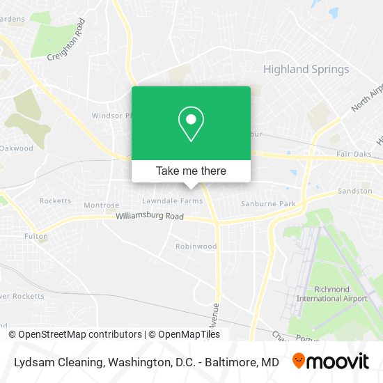 Mapa de Lydsam Cleaning