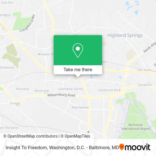 Insight To Freedom map