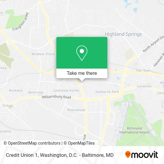 Credit Union 1 map