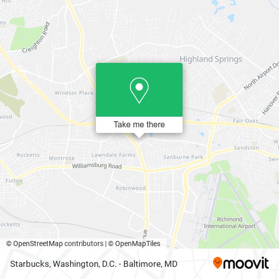Starbucks map