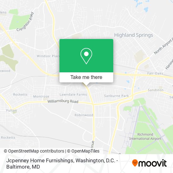 Jcpenney Home Furnishings map