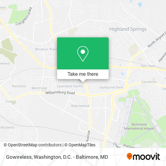 Gowireless map