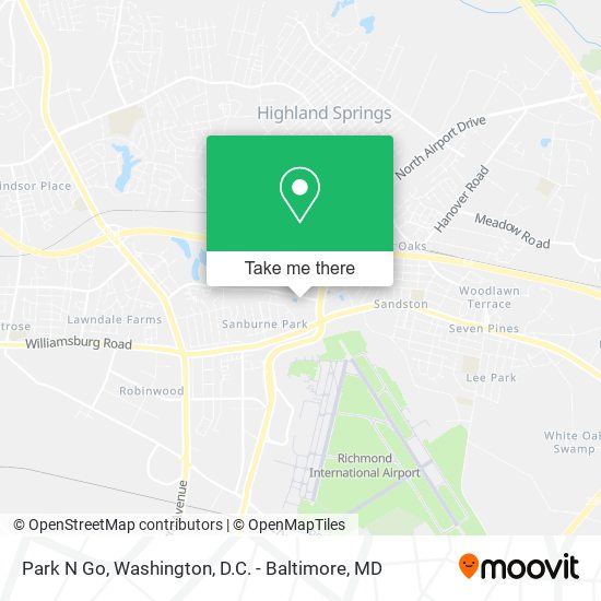 Park N Go map