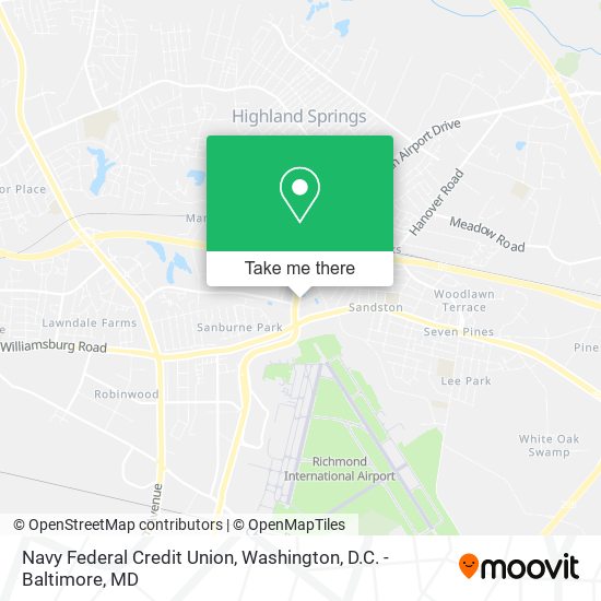 Mapa de Navy Federal Credit Union