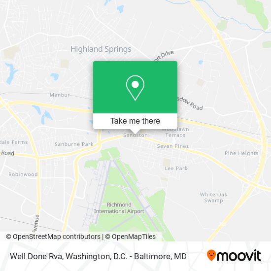 Well Done Rva map