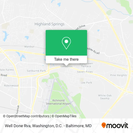 Well Done Rva map