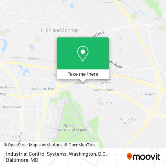 Mapa de Industrial Control Systems
