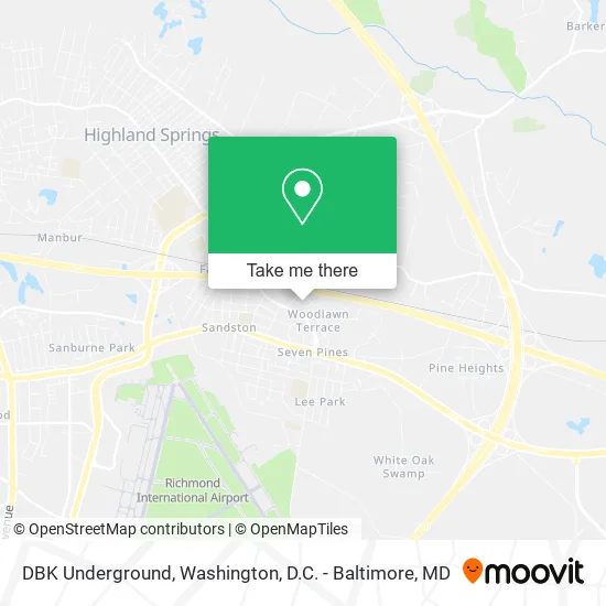 DBK Underground map