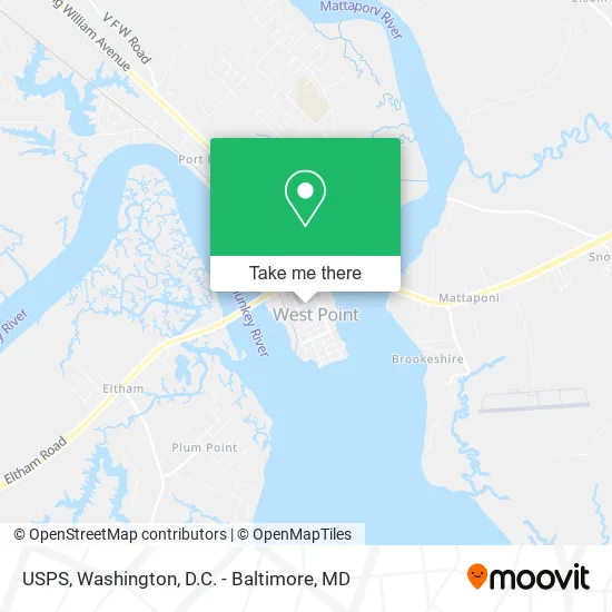 USPS map