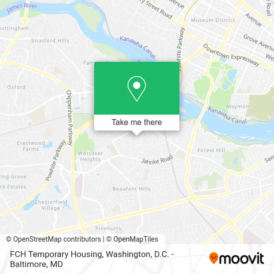 FCH Temporary Housing map