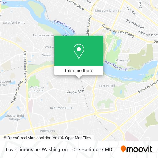 Mapa de Love Limousine
