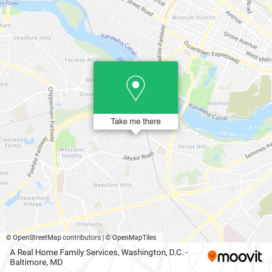 Mapa de A Real Home Family Services