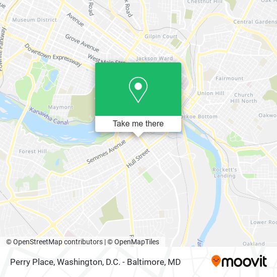 Mapa de Perry Place