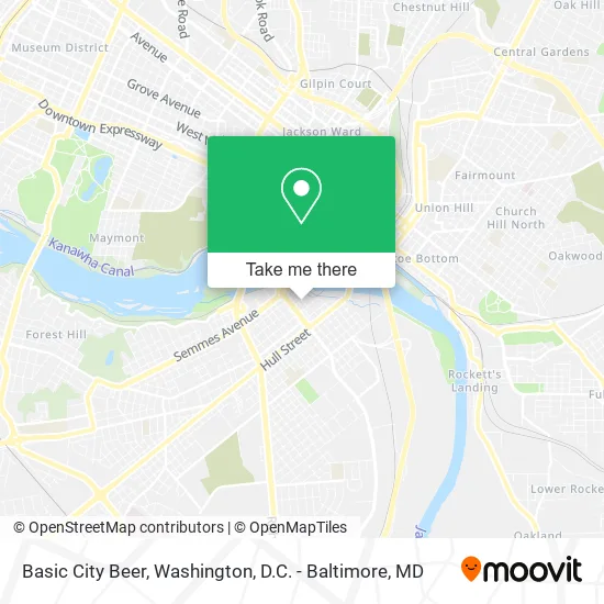 Mapa de Basic City Beer