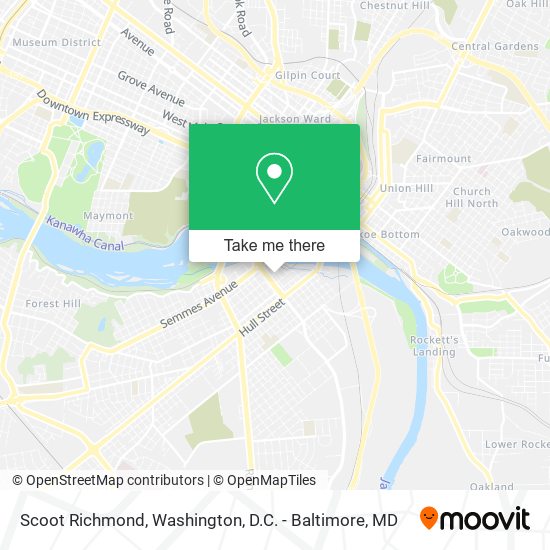 Scoot Richmond map