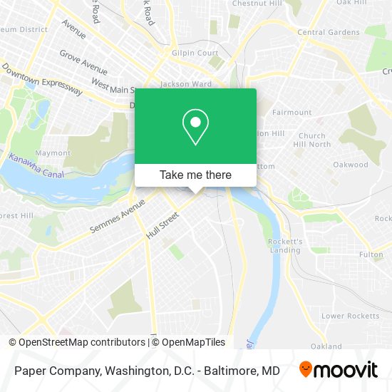 Paper Company map