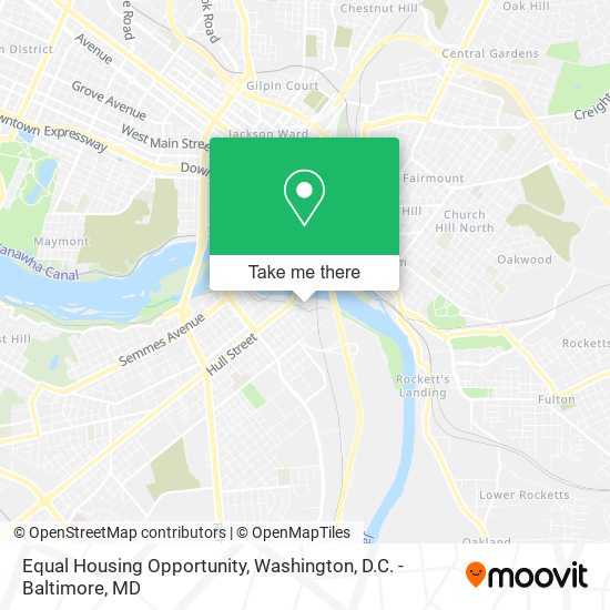 Equal Housing Opportunity map