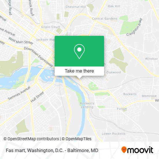 Fas mart map