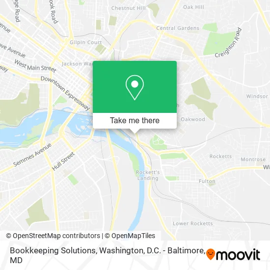 Bookkeeping Solutions map