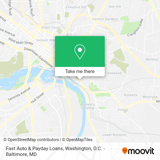 Fast Auto & Payday Loans map