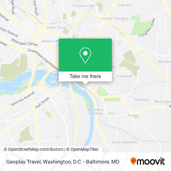 Mapa de Geoplay Travel