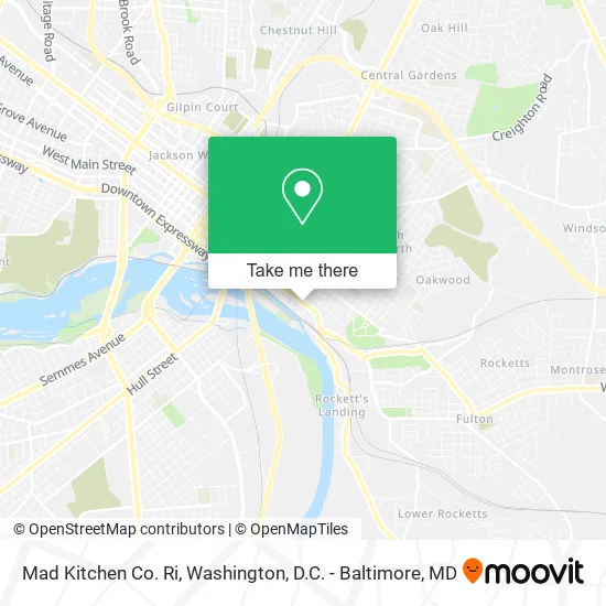 Mad Kitchen Co. Ri map