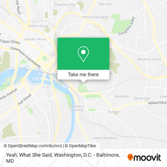Yeah, What She Said map