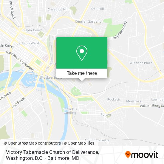 Victory Tabernacle Church of Deliverance map