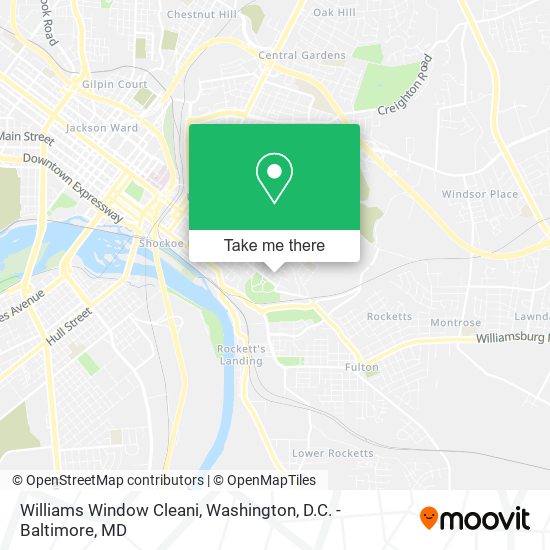 Mapa de Williams Window Cleani