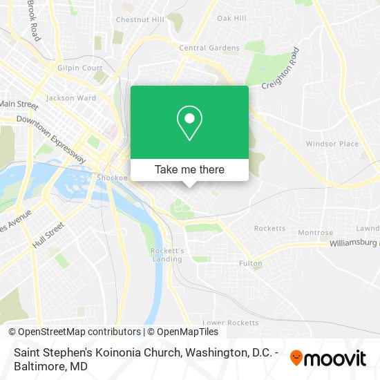 Saint Stephen's Koinonia Church map
