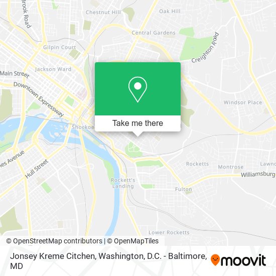 Jonsey Kreme Citchen map