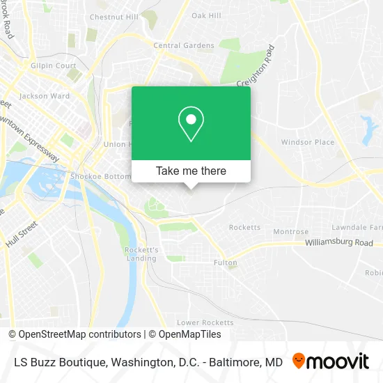 LS Buzz Boutique map