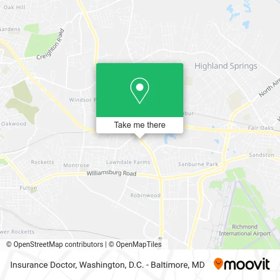 Insurance Doctor map