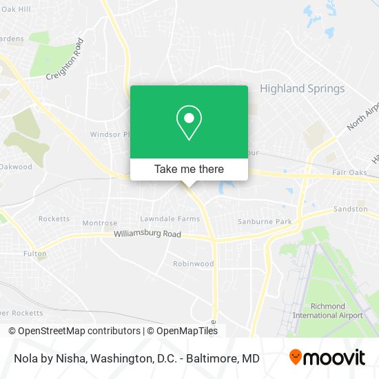 Nola by Nisha map
