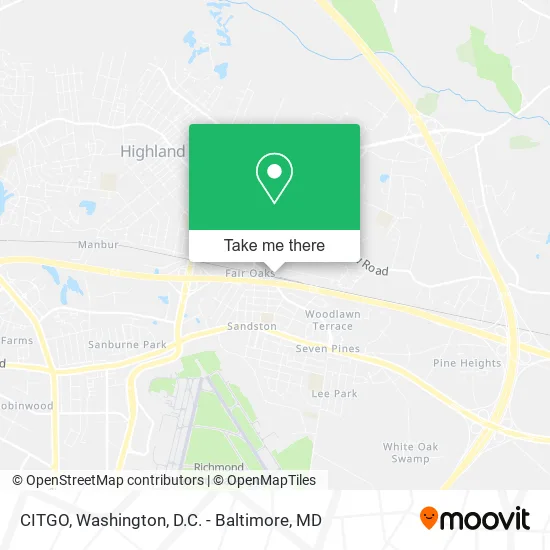 CITGO map