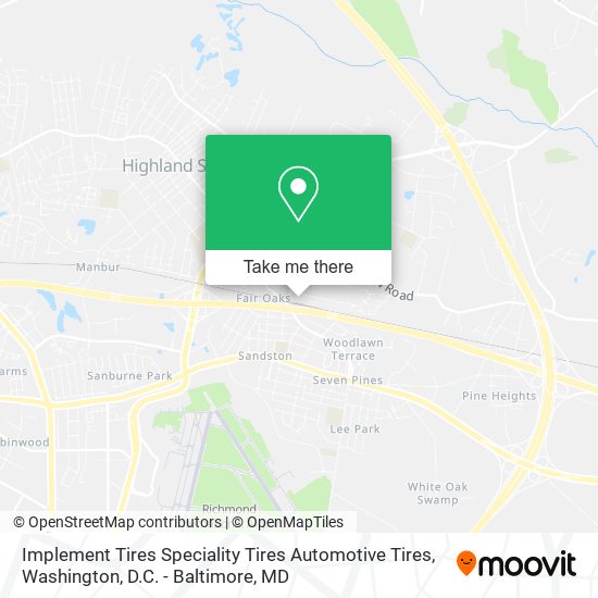 Mapa de Implement Tires Speciality Tires Automotive Tires
