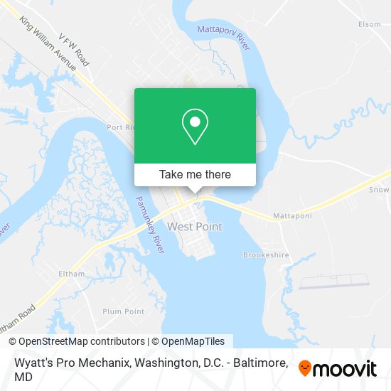 Mapa de Wyatt's Pro Mechanix
