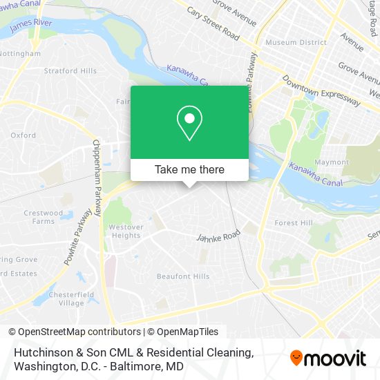 Mapa de Hutchinson & Son CML & Residential Cleaning