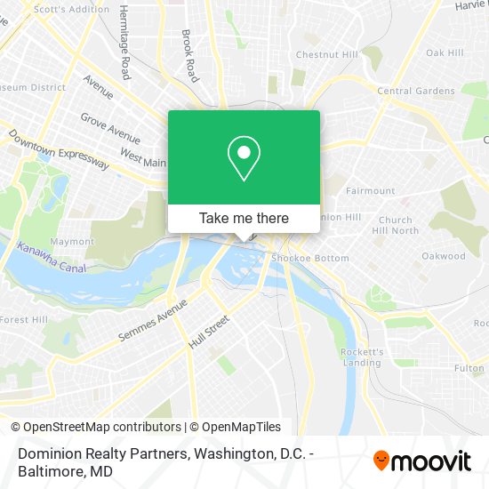 Mapa de Dominion Realty Partners