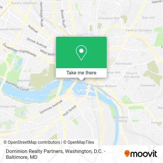 Dominion Realty Partners map