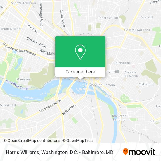 Harris Williams map