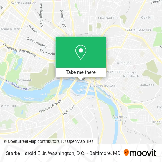 Starke Harold E Jr map