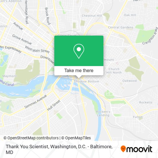 Thank You Scientist map