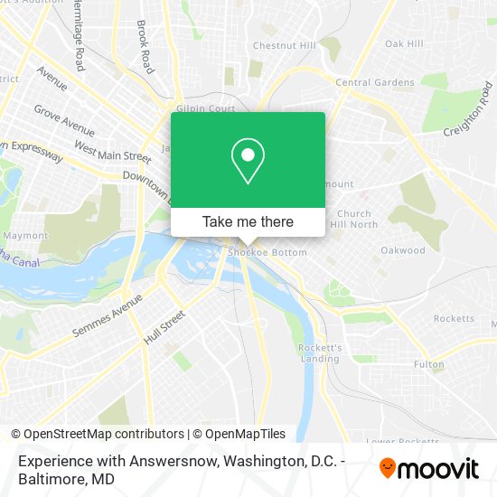 Experience with Answersnow map