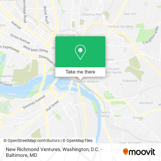Mapa de New Richmond Ventures