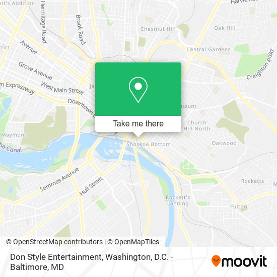 Don Style Entertainment map