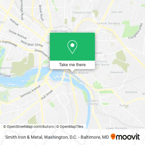 Smith Iron & Metal map