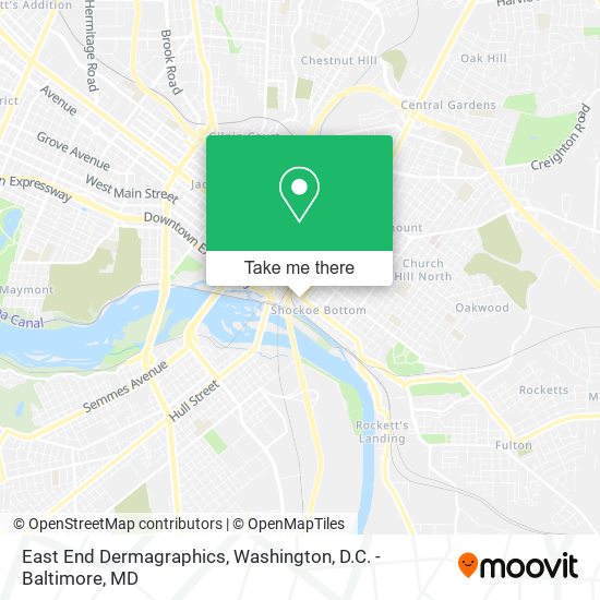 Mapa de East End Dermagraphics