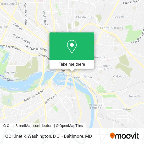 Mapa de QC Kinetix