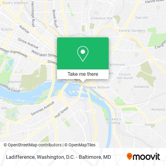 Ladifference map
